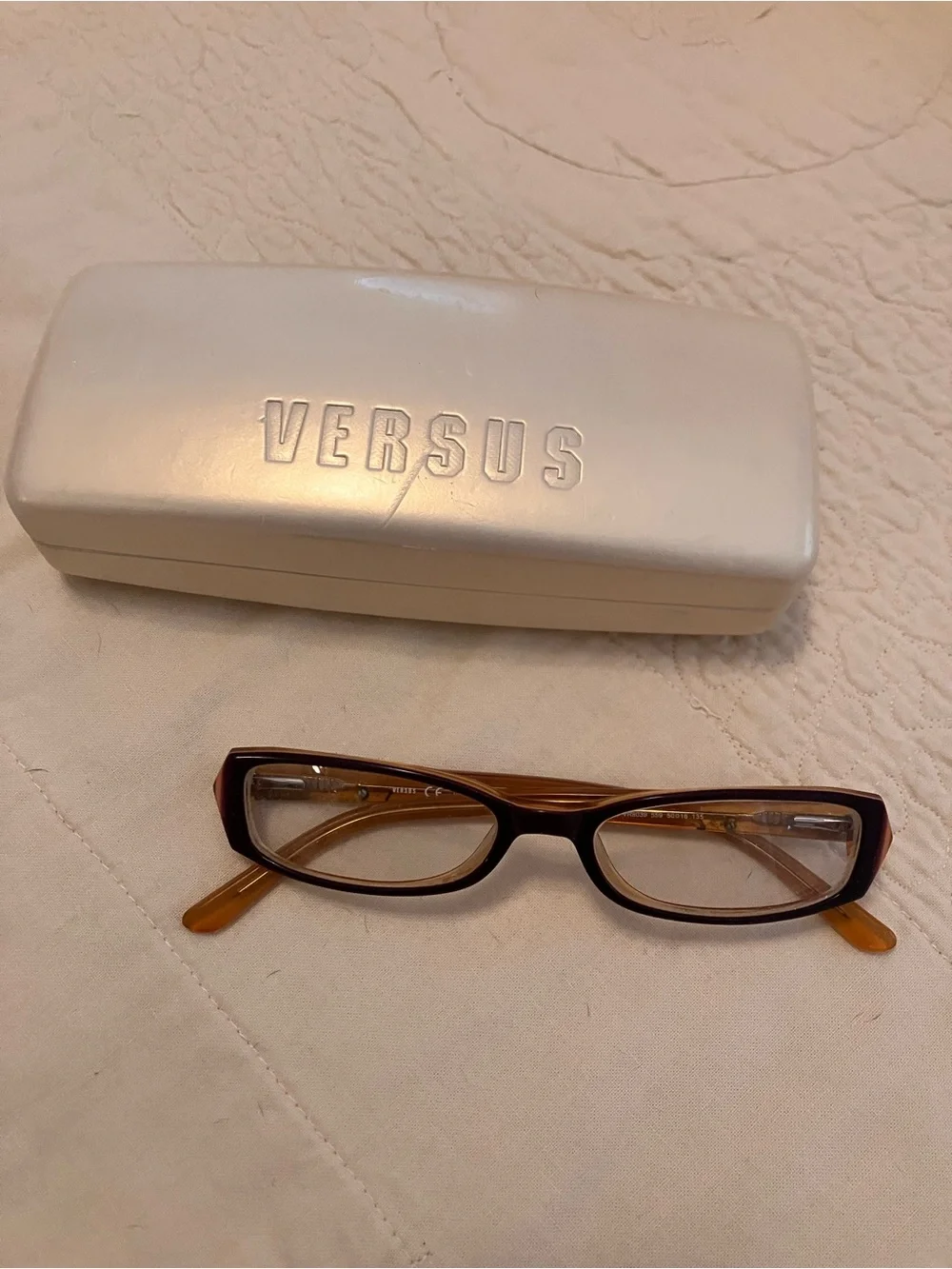 Women's Versus Rectangular Reading Glasses in Brown